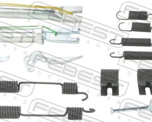 Set accesorii saboti frana parcare SKODA RAPID (NH3, NK3, NK6) 1.6 TDI diesel 90 cai FEBEST 2304-POL