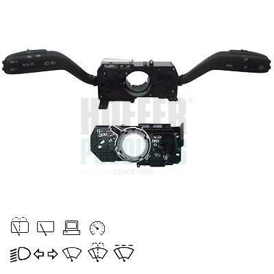 Comutator coloana directie SKODA ROOMSTER (5J7) 1.4 benzina 86 cai HOFFER 2103530