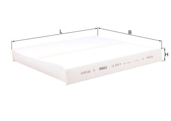 Filtru polen SKODA KAMIQ (NW4) 1.0 TSI benzina 115 cai KNECHT LA 816/3