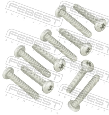 Bolturi fixare brat suspensie SKODA KAROQ (NU7, ND7) 1.5 TSI 4x4 benzina 150 cai FEBEST 2398-002-PCS10