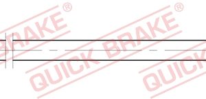 Furtun frana SKODA E-CITIGO (NE1) e iV electric 83 cai QUICK BRAKE 25.091