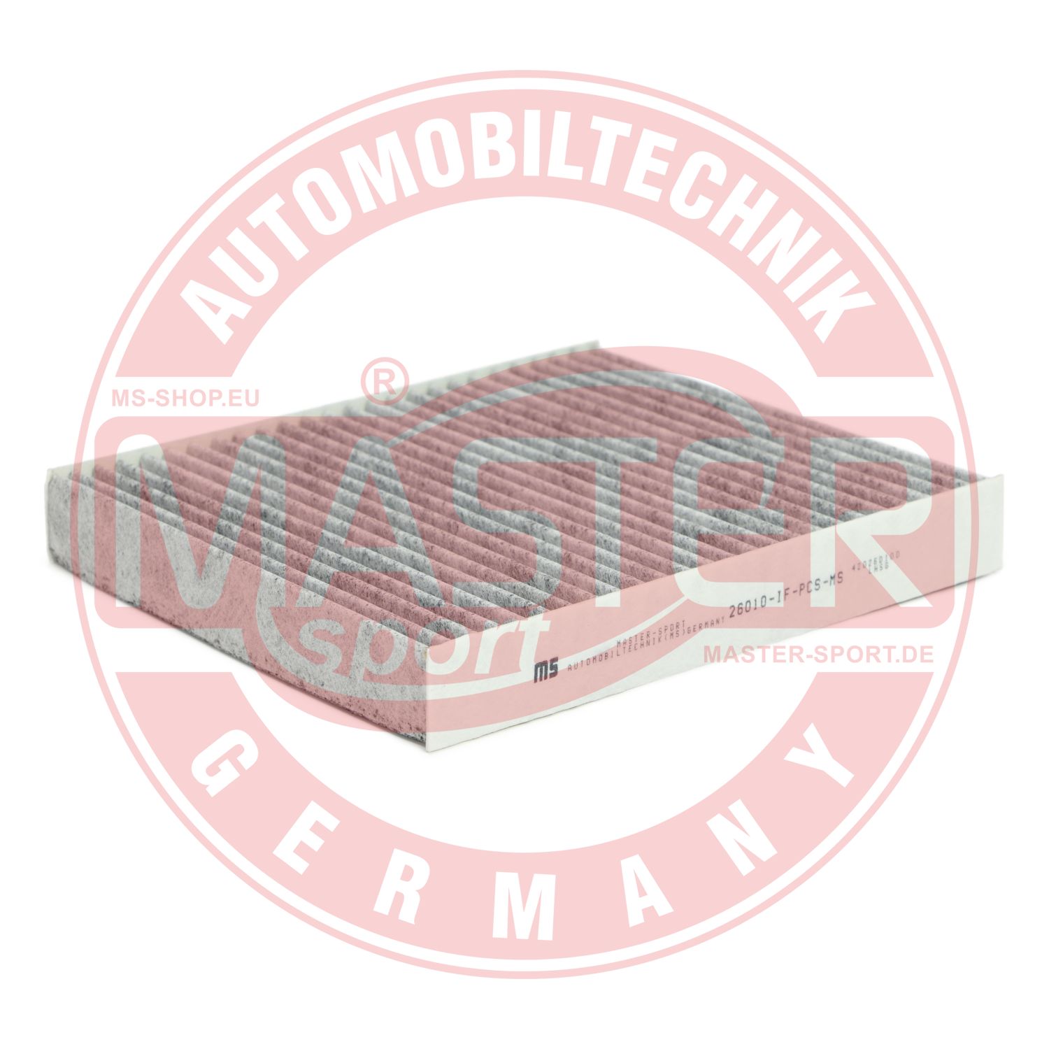 Filtru polen SKODA RAPID Spaceback (NH1) 1.6 TDI diesel 105 cai MASTERSPORT GERMANY 26010-IF-PCS-MS