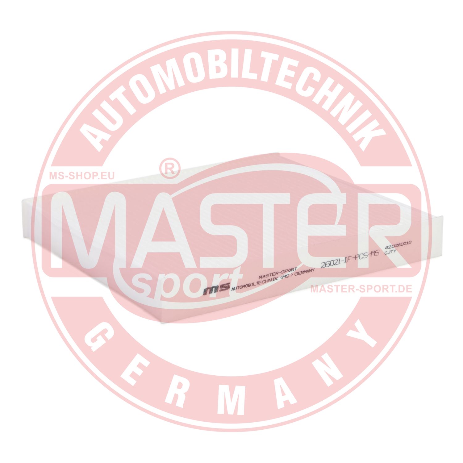 Filtru polen SKODA SCALA (NW1) 1.0 TSI benzina 95 cai MASTERSPORT GERMANY 26021-IF-PCS-MS