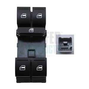 Comutator macara geam SKODA ROOMSTER (5J7) 1.4 TDI diesel 70 cai MEAT DORIA 26152