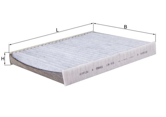 Filtru polen SKODA SCALA (NW1) 1.0 TSI benzina 116 cai KNECHT LAK 816