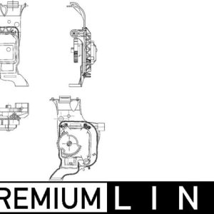 Element de reglare clapeta carburator SKODA ROOMSTER Praktik (5J) 1.4 benzina 86 cai MAHLE ORIGINAL AA 17 000P