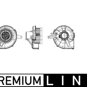 Ventilator habitaclu SKODA ROOMSTER (5J7) 1.6 benzina 105 cai MAHLE ORIGINAL AB 19 000P