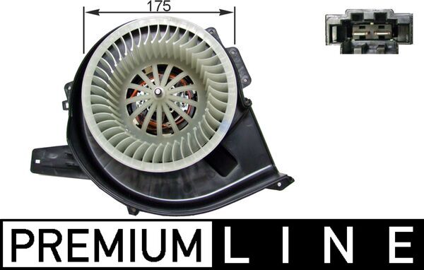 Ventilator habitaclu SKODA RAPID Spaceback (NH1) 1.2 TSI benzina 105 cai MAHLE ORIGINAL AB 20 000P