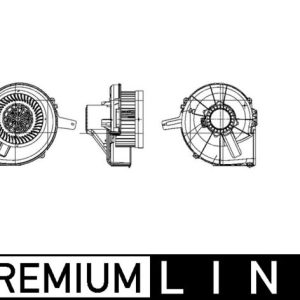 Ventilator habitaclu SKODA ROOMSTER (5J7) 1.2 TDI diesel 75 cai MAHLE ORIGINAL AB 21 000P