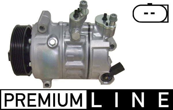 Compresor climatizare SKODA YETI (5L) 2.0 TDI 4x4 diesel 110 cai MAHLE ORIGINAL ACP 6 000P