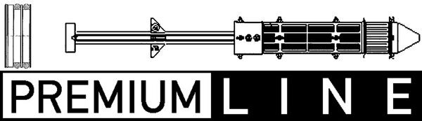 Uscator aer conditionat SKODA ROOMSTER (5J7) 1.4 LPG Benzina/Autogaz (GPL) 86 cai MAHLE ORIGINAL AD 221 000P