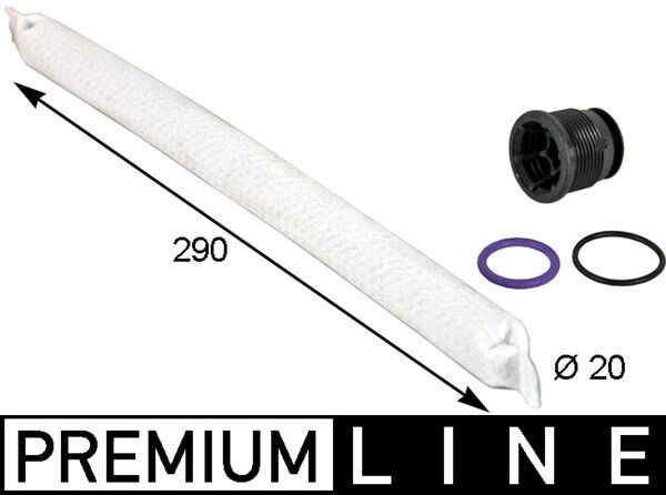 Uscator aer conditionat SKODA KAROQ (NU7, ND7) 2.0 TDI 4x4 diesel 150 cai MAHLE ORIGINAL AD 93 000P