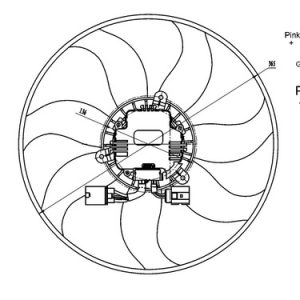 Ventilator radiator SKODA YETI (5L) 1.6 TDI diesel 105 cai MAHLE ORIGINAL CFF 170 000S