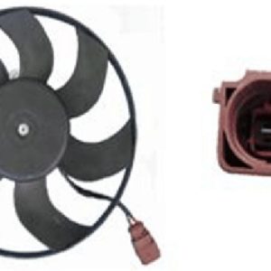 Ventilator radiator SKODA YETI (5L) 2.0 TDI diesel 140 cai MAHLE ORIGINAL CFF 186 001S