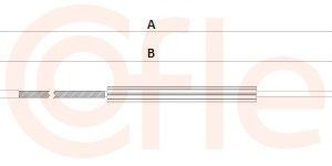 Cablu transmisie manuala SKODA RAPID Spaceback (NH1) 1.6 TDI diesel 105 cai COFLE 2CB.VK031