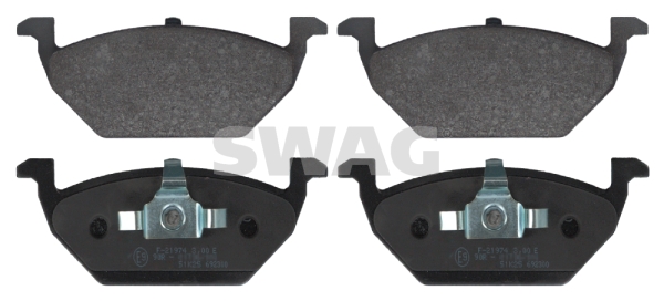 Placute frana SKODA RAPID (NH3, NK3, NK6) 1.6 TDI diesel 90 cai SWAG 30 91 6328