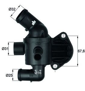 Termostat lichid racire SKODA RAPID Spaceback (NH1) 1.6 TDI diesel 105 cai MAHLE ORIGINAL TI 15 92