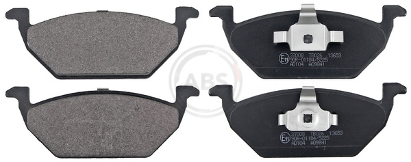 Placute frana SKODA RAPID Spaceback (NH1) 1.2 TSI benzina 86 cai ABS 37008