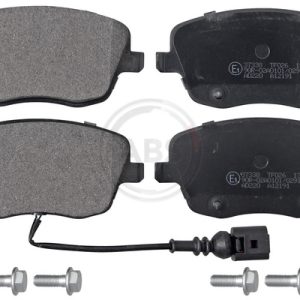 Placute frana SKODA ROOMSTER (5J7) 1.2 TSI benzina 86 cai ABS 37338