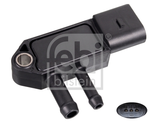 Senzor presiune gaze evacuare SKODA RAPID (NH3, NK3, NK6) 1.6 TDI diesel 105 cai FEBI BILSTEIN 40856