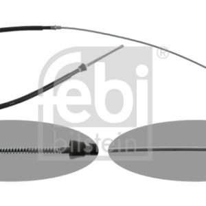 Cablu frana de parcare SKODA ROOMSTER (5J7) 1.9 TDI diesel 105 cai FEBI BILSTEIN 48331