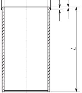Camasa cilindru SKODA ROOMSTER (5J7) 1.9 TDI diesel 105 cai MAHLE ORIGINAL 029 WV 20 00