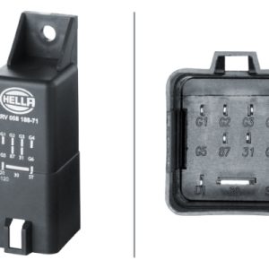 Unitate de control bujii incandescente SKODA RAPID Spaceback (NH1) 1.6 TDI diesel 105 cai HELLA 4RV 008 188-711