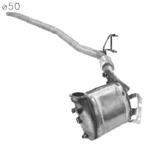 Filtru funingine / particule sistem de esapament SKODA ROOMSTER (5J7) 1.9 TDI diesel 101 cai ASSO 50.15002