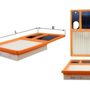 Filtru aer SKODA RAPID (NH3, NK3, NK6) 1.6 benzina 105 cai KNECHT LX 2010