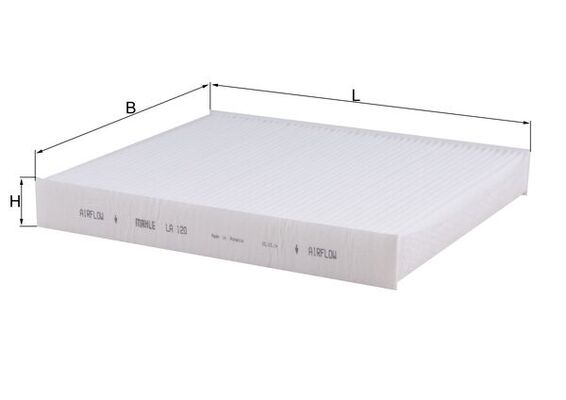 Filtru polen SKODA ROOMSTER (5J7) 1.2 TSI benzina 105 cai MAHLE ORIGINAL LA 120