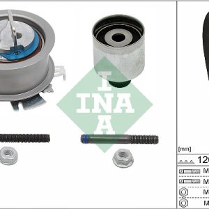 Kit distributie SKODA ROOMSTER (5J7) 1.9 TDI diesel 101 cai INA 530 0201 10