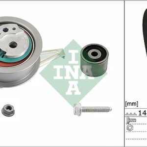 Kit distributie SKODA RAPID Spaceback (NH1) 1.4 TDI diesel 90 cai INA 530 0665 10