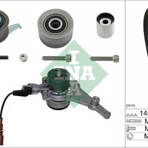Set pompa apa + curea dintata SKODA KAROQ (NU7, ND7) 2.0 TDI 4x4 diesel 150 cai INA 530 0835 30
