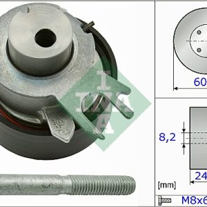 Rola intinzator curea distributie SKODA ROOMSTER (5J7) 1.4 LPG Benzina/Autogaz (GPL) 86 cai INA 531 0317 10