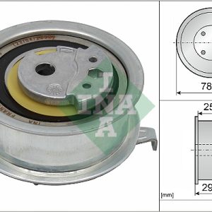 Rola intinzator curea distributie SKODA YETI (5L) 1.6 TDI diesel 105 cai INA 531 0825 10