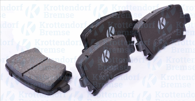 Placute frana SKODA YETI (5L) 1.6 TDI diesel 105 cai KROTTENDORF KRO1551