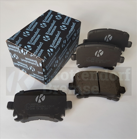 Placute frana SKODA YETI (5L) 2.0 TDI 4x4 diesel 150 cai KROTTENDORF KRO1622