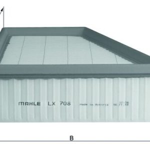 Filtru aer SKODA ROOMSTER (5J7) 1.9 TDI diesel 105 cai MAHLE ORIGINAL LX 708
