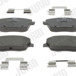 Placute frana SKODA ROOMSTER (5J7) 1.4 LPG Benzina/Autogaz (GPL) 86 cai JURID 573101J