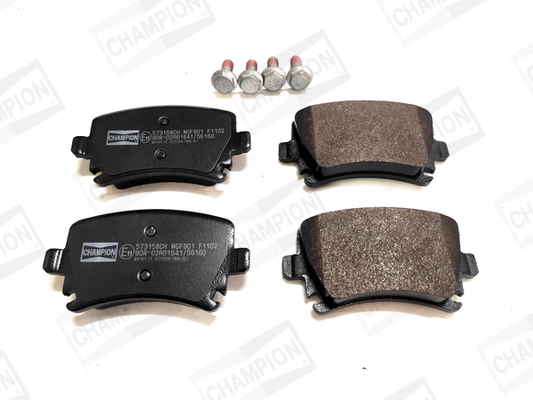 Placute frana SKODA YETI (5L) 2.0 TDI 4x4 diesel 140 cai CHAMPION 573158CH