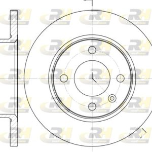 Disc frana SKODA RAPID (120G, 130G, 135G) 1.3 S (135GL) benzina 58 cai ROADHOUSE 6060.00