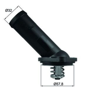 Termostat lichid racire SKODA ROOMSTER (5J7) 1.6 TDI diesel 90 cai MAHLE ORIGINAL TI 225 92D