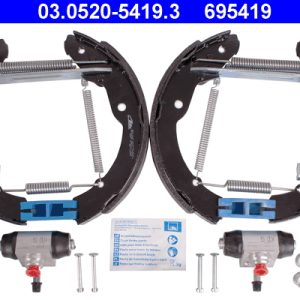 Set saboti frana SKODA ROOMSTER Praktik (5J) 1.4 TDI diesel 70 cai ATE 03.0520-5419.3
