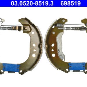 Set saboti frana SKODA RAPID Spaceback (NH1) 1.4 TSI benzina 125 cai ATE 03.0520-8519.3