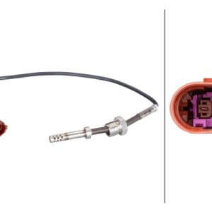 Senzor temperatura gaze evacuare SKODA ROOMSTER (5J7) 1.9 TDI diesel 105 cai HELLA 6PT 010 376-221