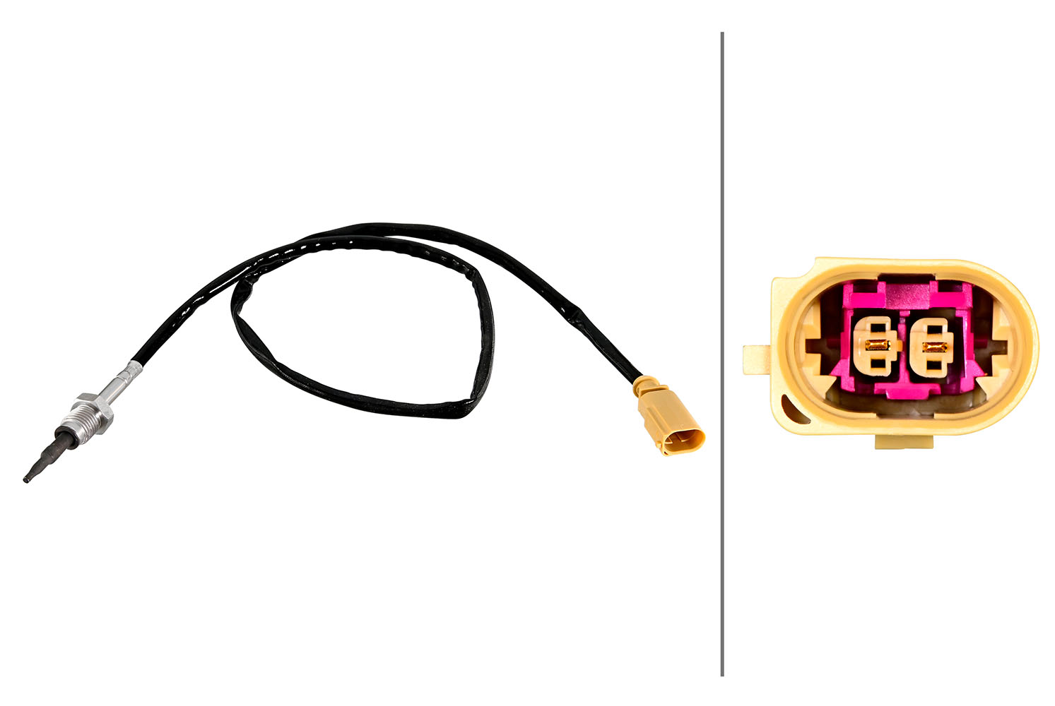Senzor temperatura gaze evacuare SKODA KAMIQ (NW4) 1.6 TDI diesel 115 cai HELLA 6PT 358 226-301