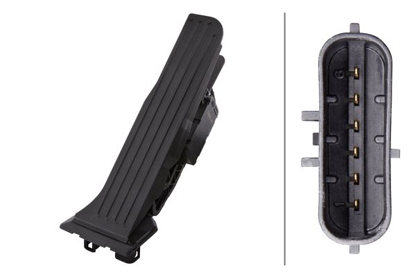 Senzor pedala acceleratie SKODA YETI (5L) 1.4 TSI benzina 122 cai HELLA 6PV 008 890-701