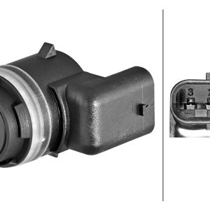Sensor ajutor parcare SKODA RAPID Spaceback (NH1) 1.0 TSI benzina 110 cai HELLA 6PX 358 270-431