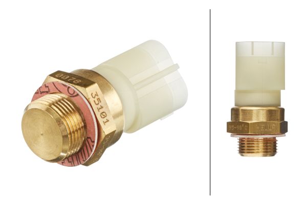 Comutator temperatura ventilator radiator SKODA ROOMSTER (5J7) 1.4 benzina 86 cai HELLA 6ZT 007 835-101