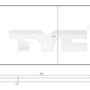 Radiator racire motor SKODA YETI (5L) 1.6 benzina 110 cai TYC 702-0025